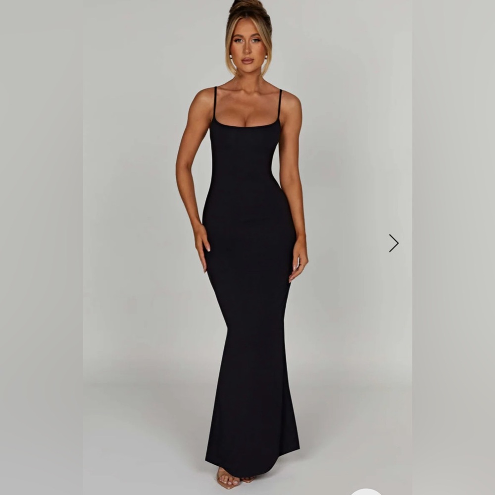 Babyboo Saskia Maxi Dress - Black Medium